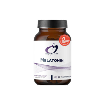 Designs for Health Melatonin 3Mg - for Adults - Vegetarian + Non-Gmo (60 Capsules)
