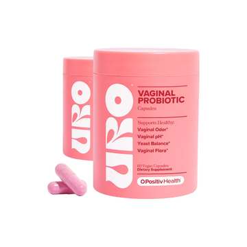 URO 2 Pack Vaginal Probiotics for Women Ph Balance with Prebiotics & Lactobacillus Probiotic Blend - Vaginal Health Supplement - Promote Healthy Vaginal Odor & Vaginal Flora, 60 Count