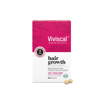 Viviscal Hair Growth Supplements for Women for Thicker, Fuller Hair, Nourishes Thinning & Loss, with Proprietary Collagen Complex, 60 Tablets, 1 Month Supply