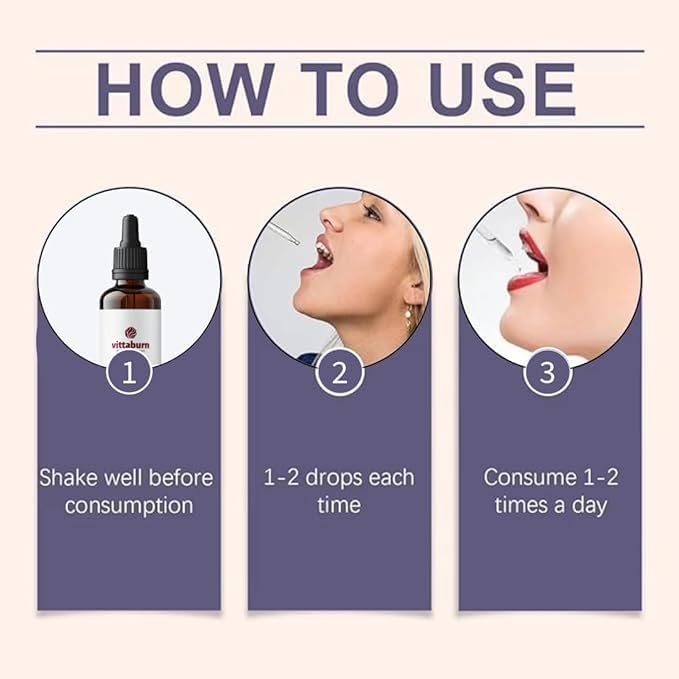 (1 Pack) Weight Loss Support Drops - All Natural Boost Metabolism, Control Cravings & Burn Fat Naturally, Pure Organic Formula for Healthy Weight