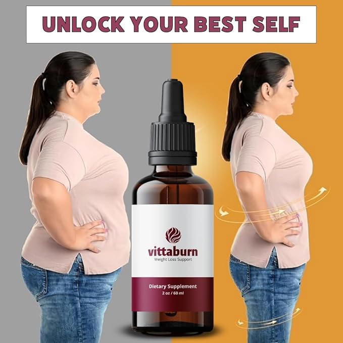 (1 Pack) Weight Loss Support Drops - All Natural Boost Metabolism, Control Cravings & Burn Fat Naturally, Pure Organic Formula for Healthy Weight