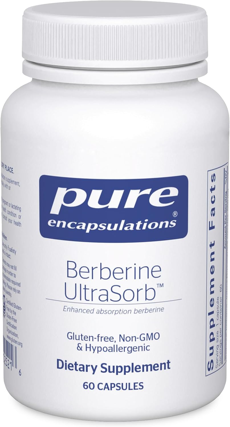 Berberine Ultrasorb | Enhanced Absorption Berberine | 60 Capsules