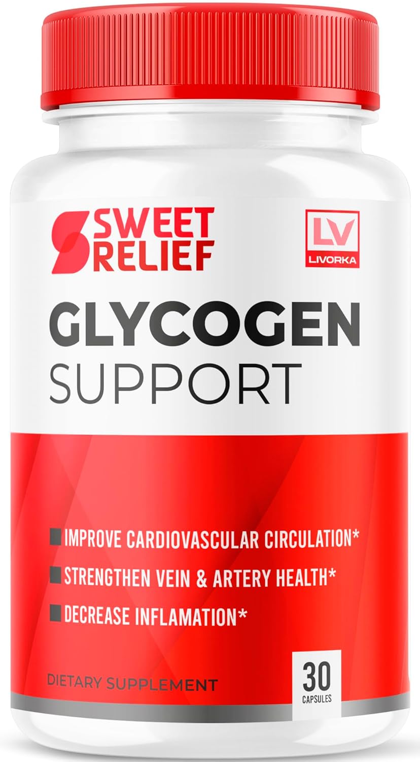 Sweet Relief Glycogen Support, Sweet Relief, Sweet Relief Glycogen Support Capsules, Sweet Relief Support Pills, Glycogen Support Sweet Relief, Sweet Relief Support, 30 Capsules for 1 Month