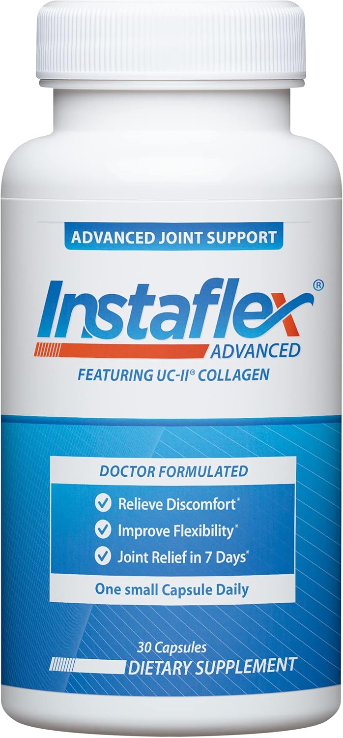 Advanced Joint Support Supplement - Turmeric, Resveratrol, Boswellia Serrata Extract, Bioperine, UC-II Collagen- 30 Count