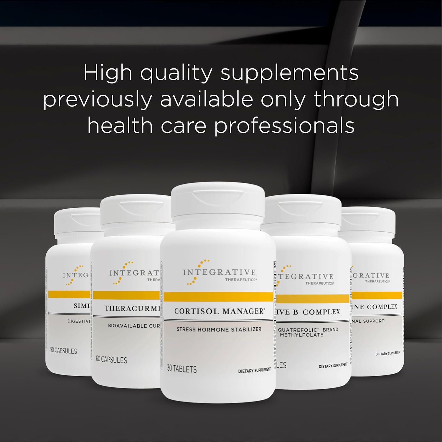  Cortisol Manager - Supplement with Ashwagandha and L-Theanine - Supports Relaxation & Calm* - 30 Tablets