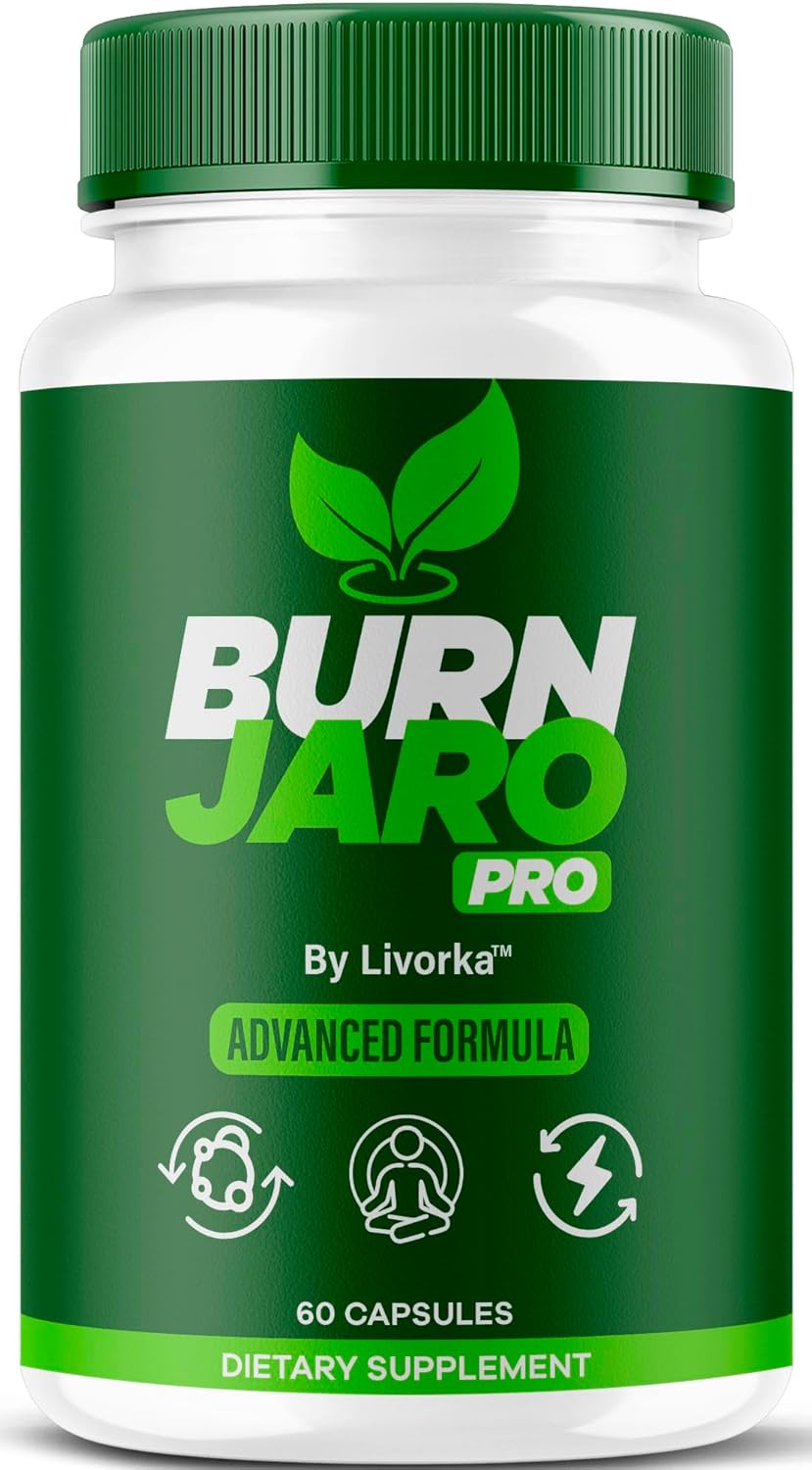 Burn Jaro Pro - Burnjaro Pink Salt Capsules Pro, Burnjaro Pro Pills, Official Advanced Formula Burn Jaro Pro Supplement Pills Natural Ingredients Reviews, 60 Capsules for 1 Month