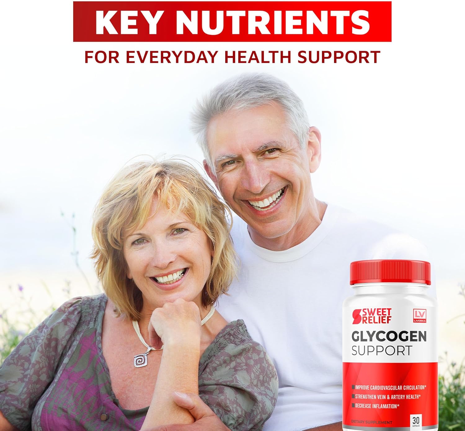 Sweet Relief Glycogen Support, Sweet Relief, Sweet Relief Glycogen Support Capsules, Sweet Relief Support Pills, Glycogen Support Sweet Relief, Sweet Relief Support, 30 Capsules for 1 Month
