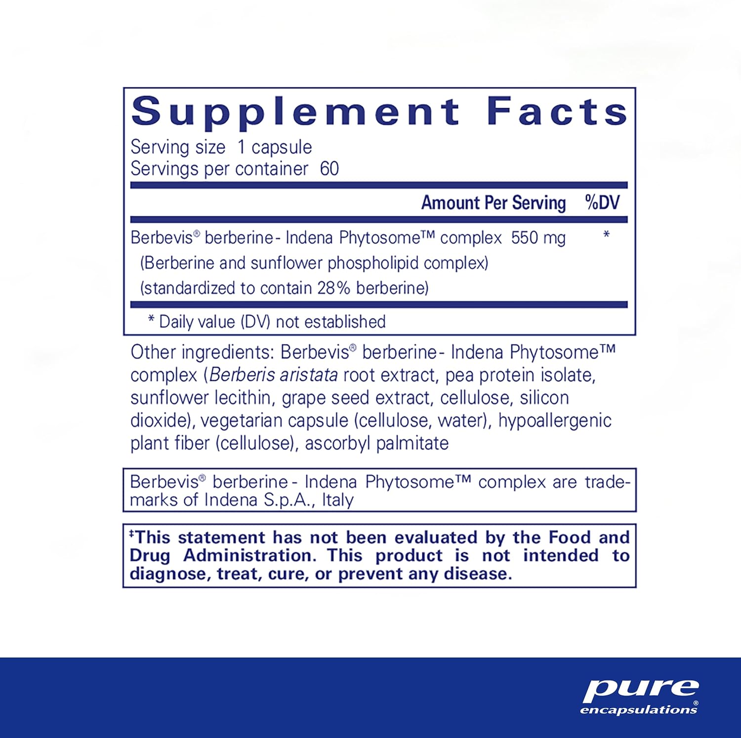 Berberine Ultrasorb | Enhanced Absorption Berberine | 60 Capsules