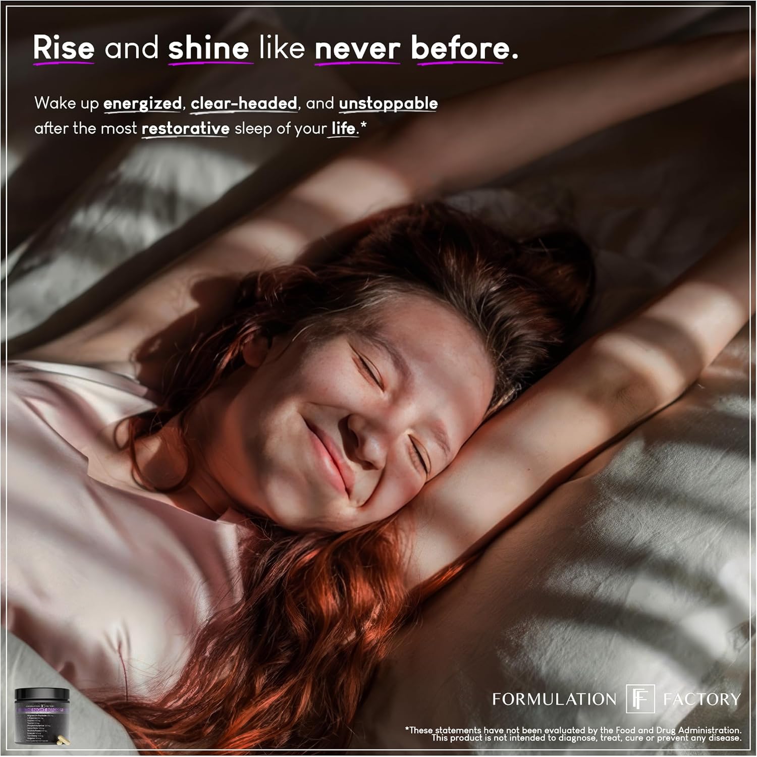 10-in-1 Midnight Maximizer: Comprehensive Sleep Supplement for Stress Relief, Relaxation, and Recovery with Magnesium Glycinate, L-Theanine, and More (120 Capsules – 2 Month Supply)