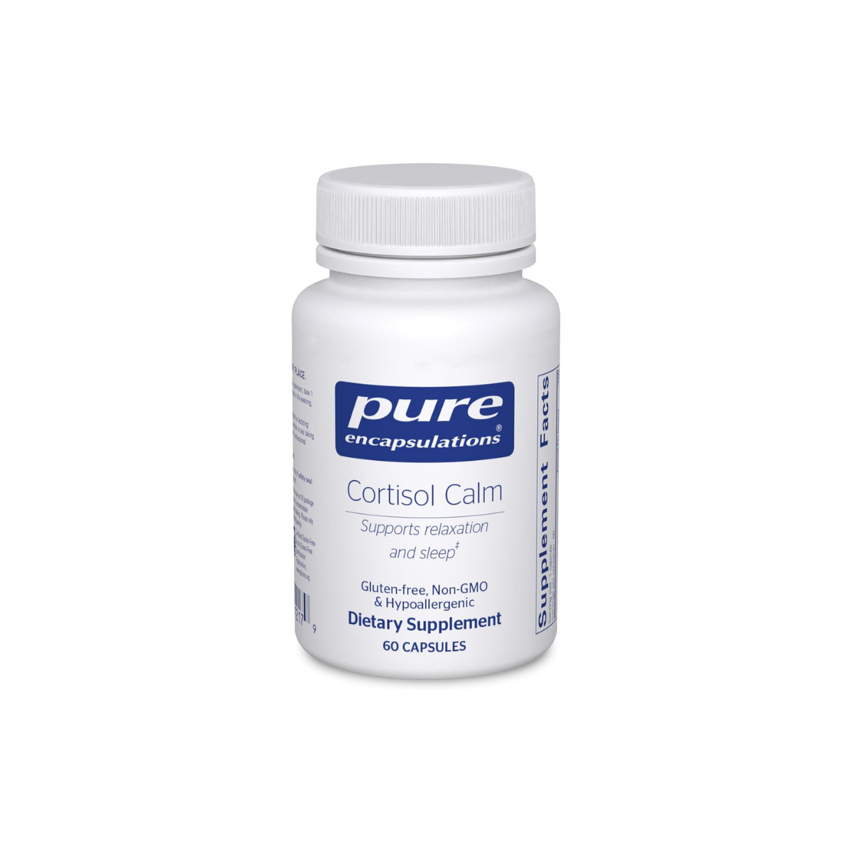 Cortisol Calm - Herbal Formula with Ashwagandha & L-Theanine - 60 Capsules