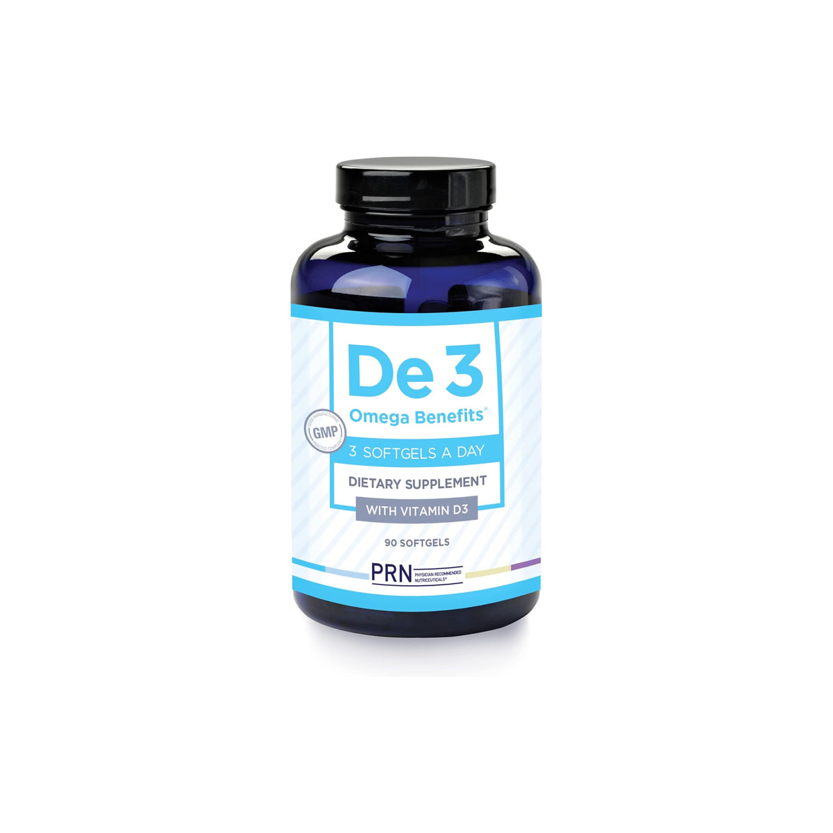 PRN De3 Dry Eye Omega 3 Fish Oil – Support for Dry Eyes - 2240Mg EPA & DHA in Triglyceride Formula – New & Improved-Burpless-1 Serving, 1-Month Supply